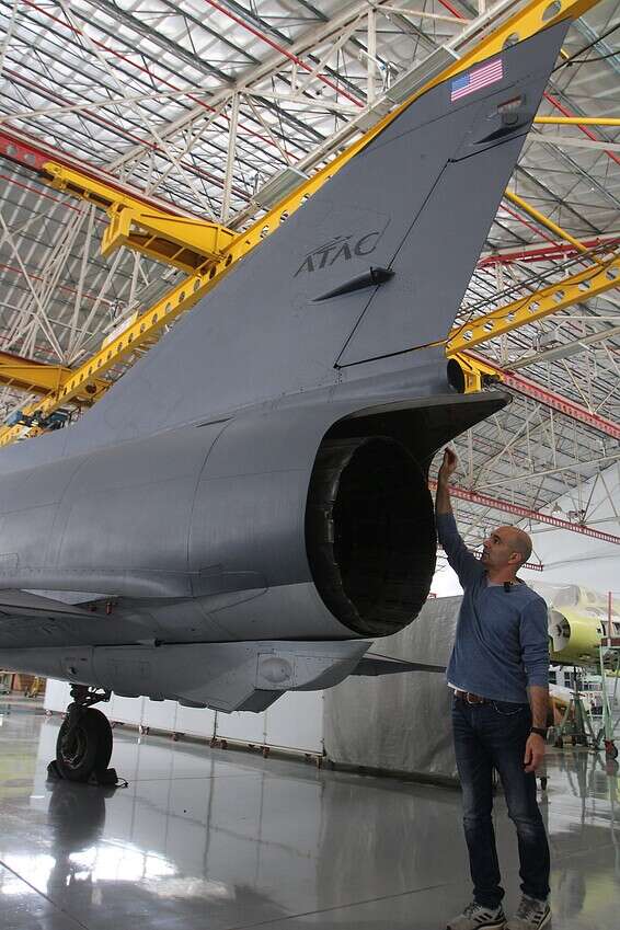 מטוסי ביום אויב של הצי האמריקני // צילום: יהונתן שאול